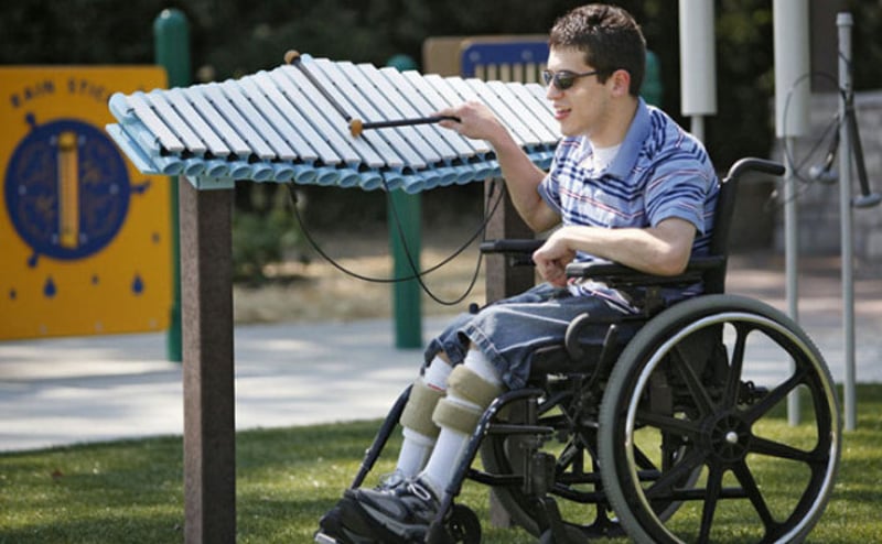 Heinzerling Foundation’s Outdoor Sensory Garden